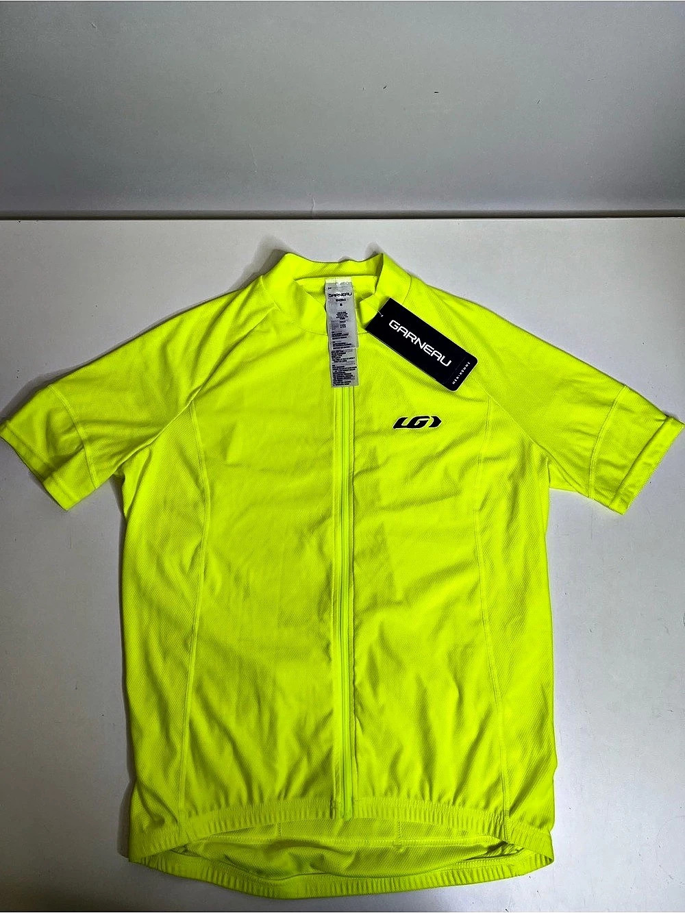 Garneau St-Etienne Jersey Men's Yellow Polyester Size Medium NWT